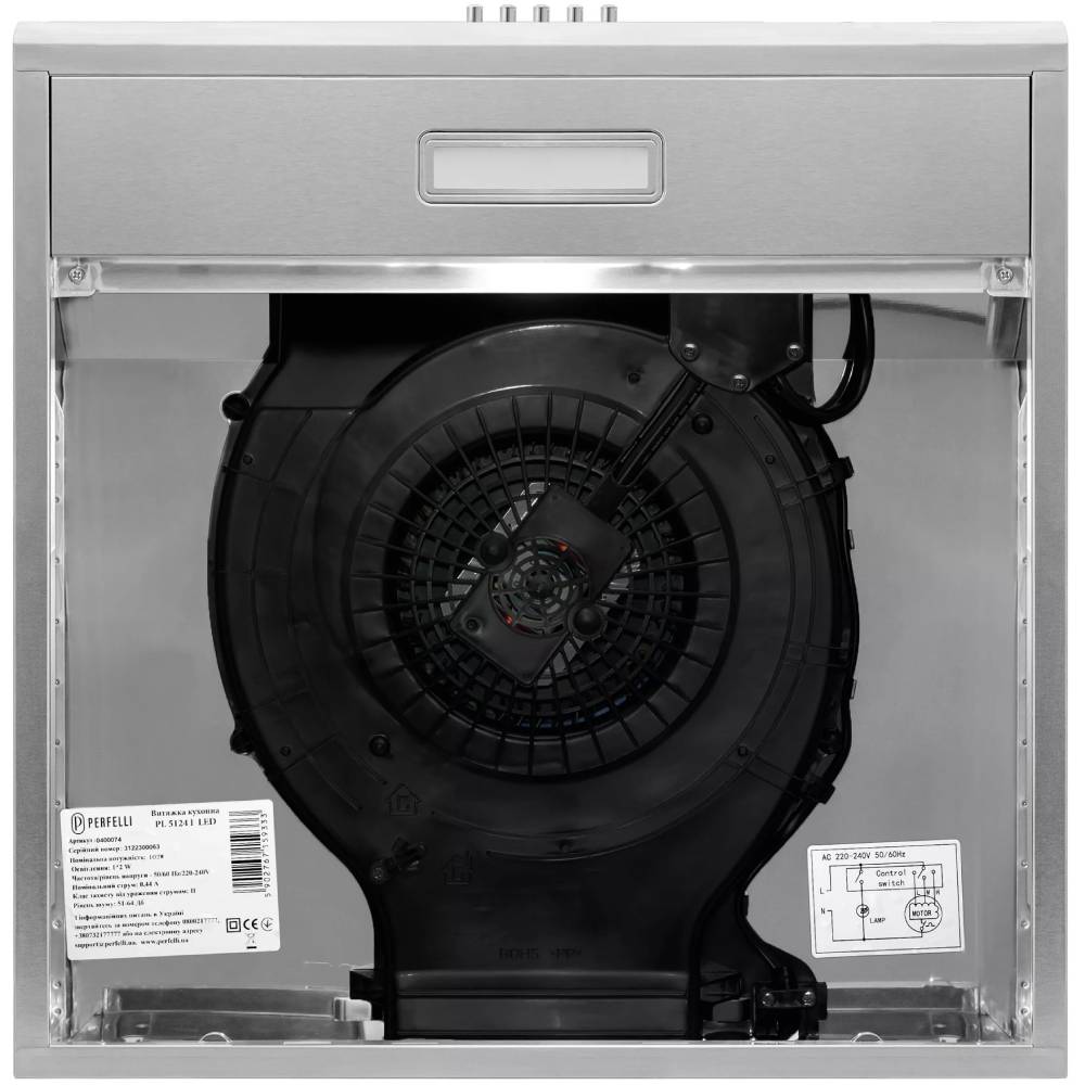 Фото Вытяжка PERFELLI CLIO 6 DM INOX