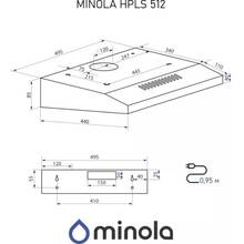 Вытяжка MINOLA HPLS 512 I