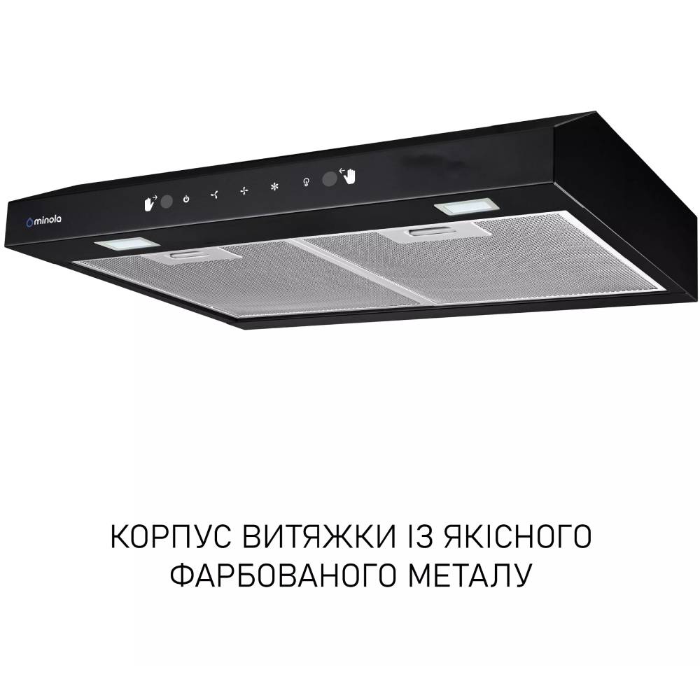 Вытяжка MINOLA HPLS 612 BL Тип плоская