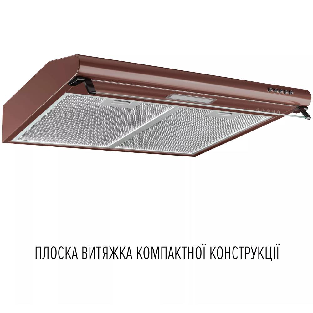 Витяжка PERFELLI PL 6244 BR LED Потужність двигуна 100