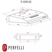 Витяжка PERFELLI PL 6244 I LED