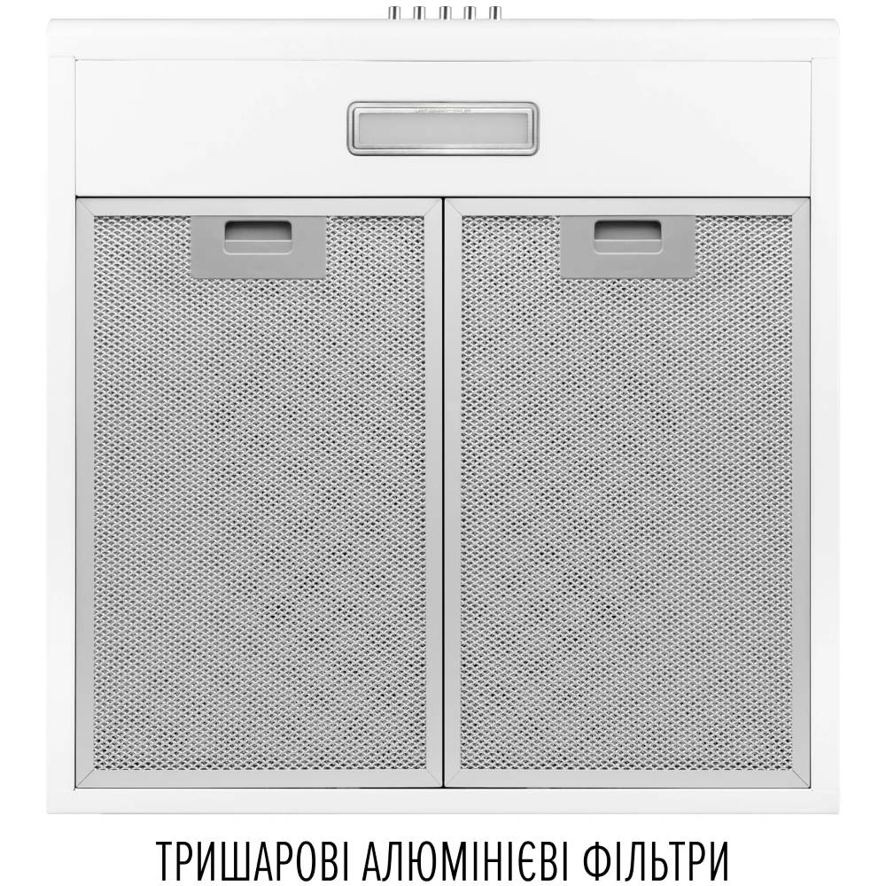 Зовнішній вигляд Витяжка PERFELLI CLIO 5 DM BIANCO