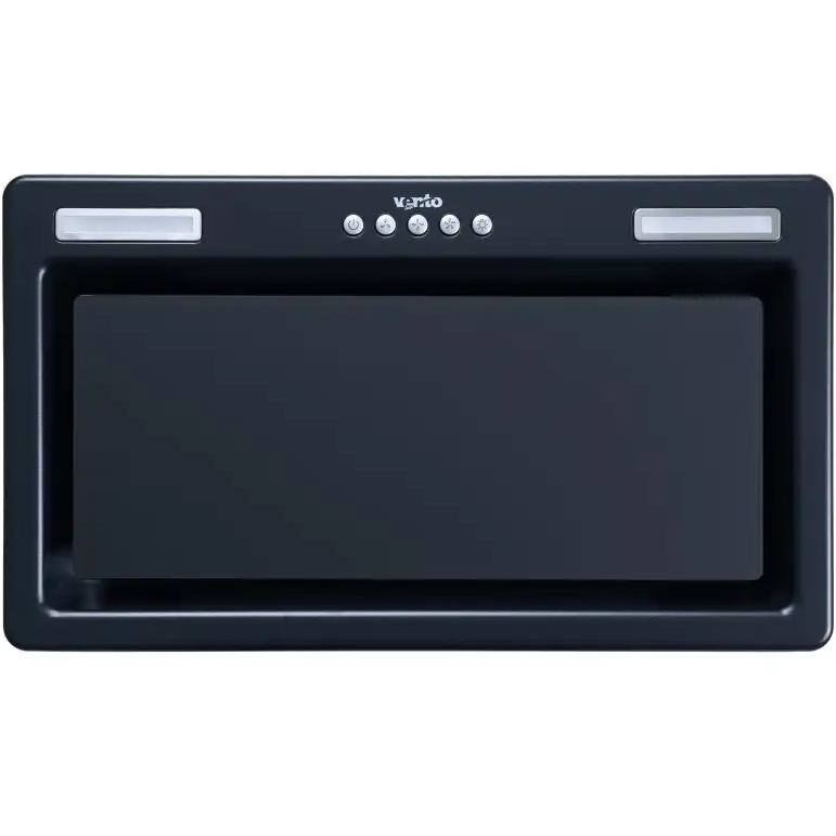 Вытяжка VENTOLUX PUNTO 52 BK/MBG 1000 ST Black (2059765971146) Дополнительно обратный клапан в комплекте; вес: 4,3 кг