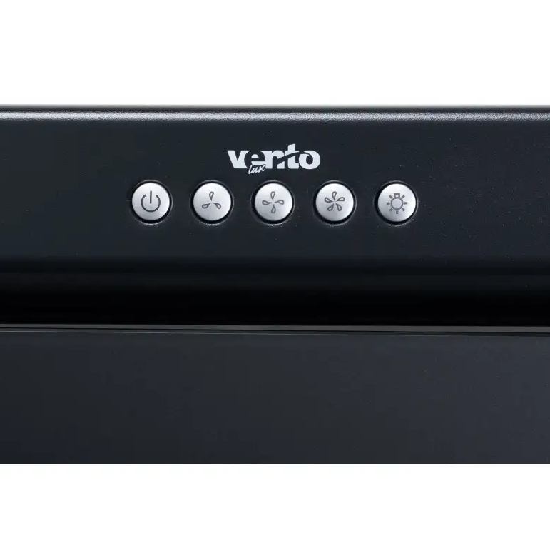 Вытяжка VENTOLUX PUNTO 52 BK/MBG 1000 ST Black (2059765971146) Диаметр воздуховода 150