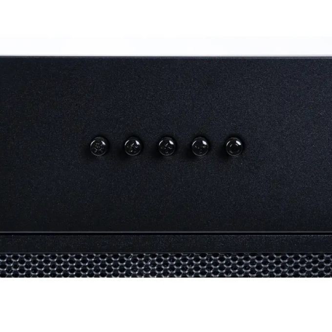 Вытяжка VENTOLUX PUNTO 45 BK 800 PB Black (2059765971177) Дополнительно обратный клапан в комплекте; вес: 5,3 кг