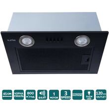 Вытяжка VENTOLUX PUNTO 45 BK 800 PB Black (2059765971177)