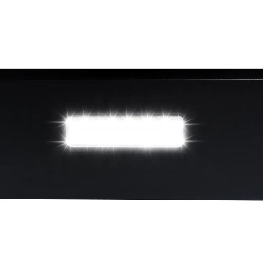 Вытяжка VENTOLUX MIRROR 45 BG 700 PB Black (2059765971153) Дополнительно обратный клапан в комплекте; наличие короба: 2 шт черный