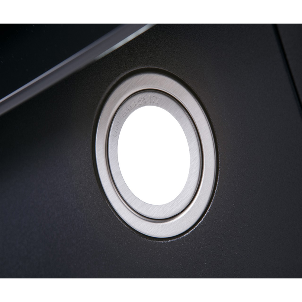 Зовнішній вигляд Витяжка VENTOLUX TOSCANA 60 BK (1000) TC