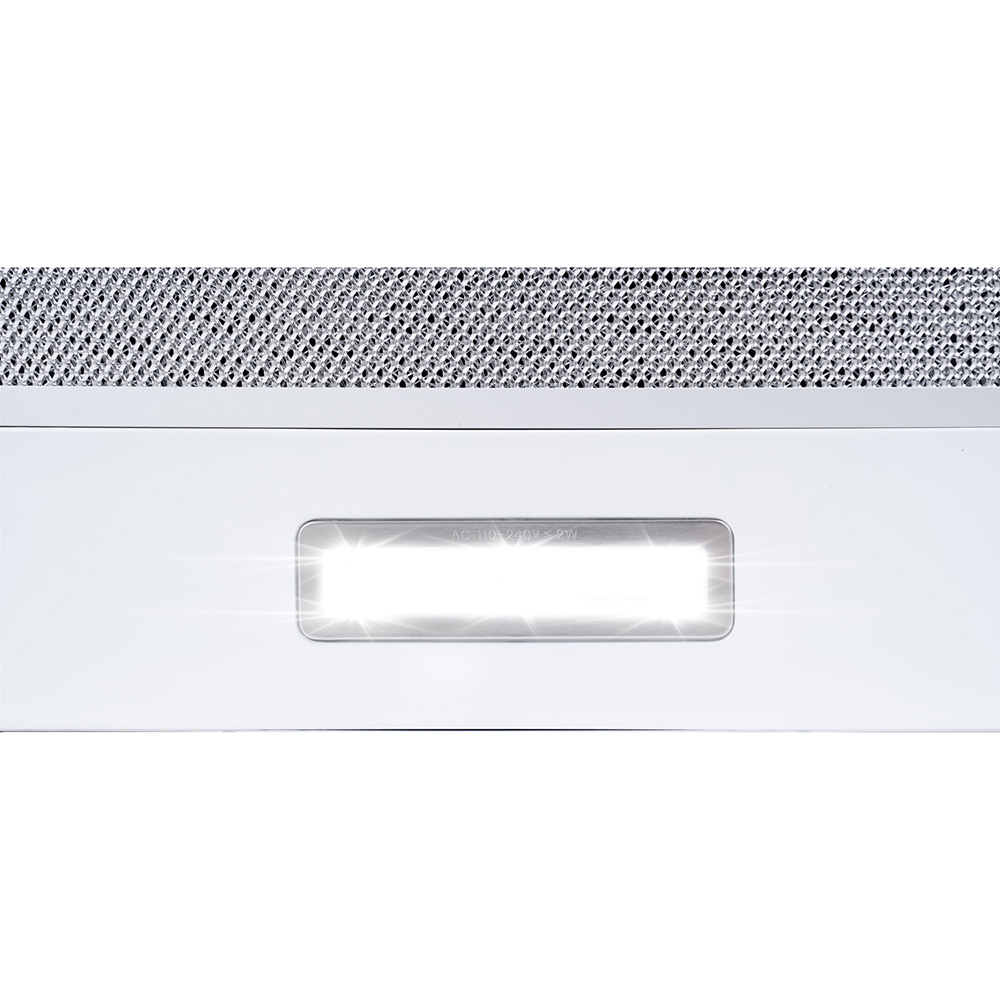 Зовнішній вигляд Витяжка VENTOLUX GARDA 60 WH (1000) LED 2S