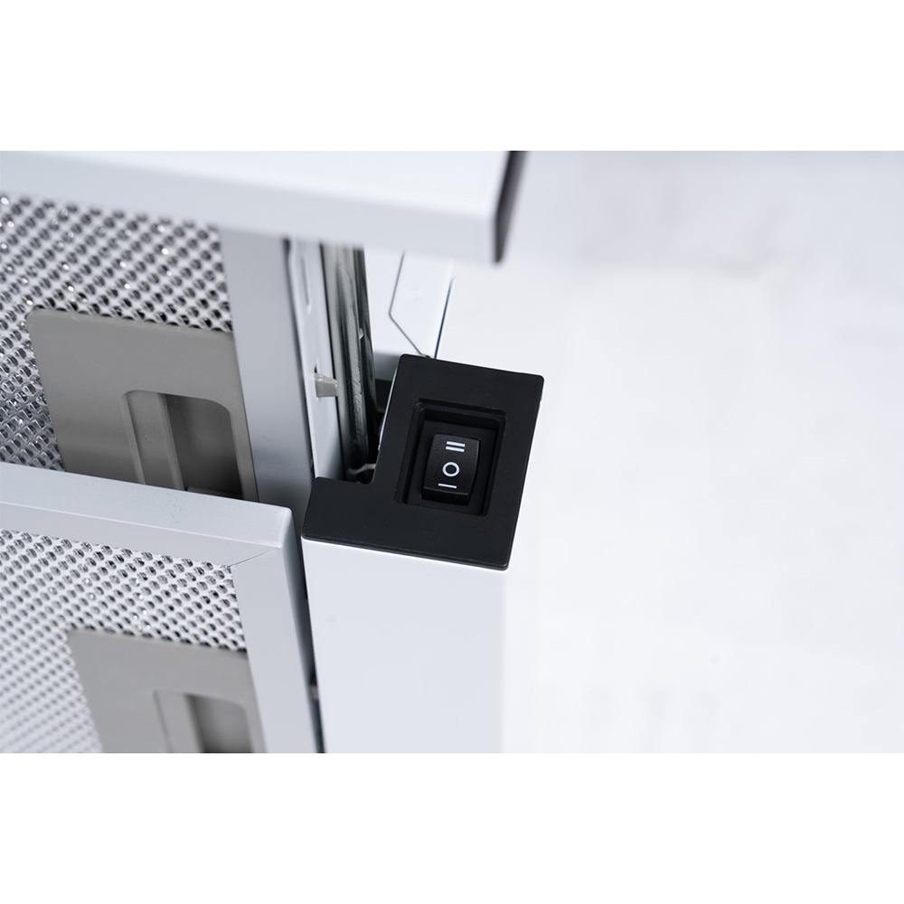 Витяжка VENTOLUX GARDA 60 WH (1000) LED 2S Тип телескопічна