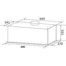 Вытяжка GRANADO Palamos 5503-700 Inox (GCH795377)