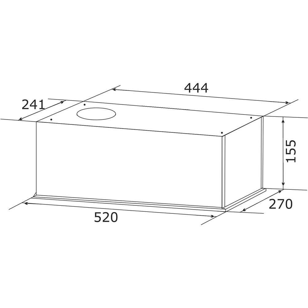 Внешний вид Вытяжка GRANADO Palamos 3603-450 Inox