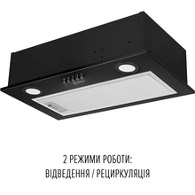 Витяжка PERFELLI BI 5212 BL LED (0420150)