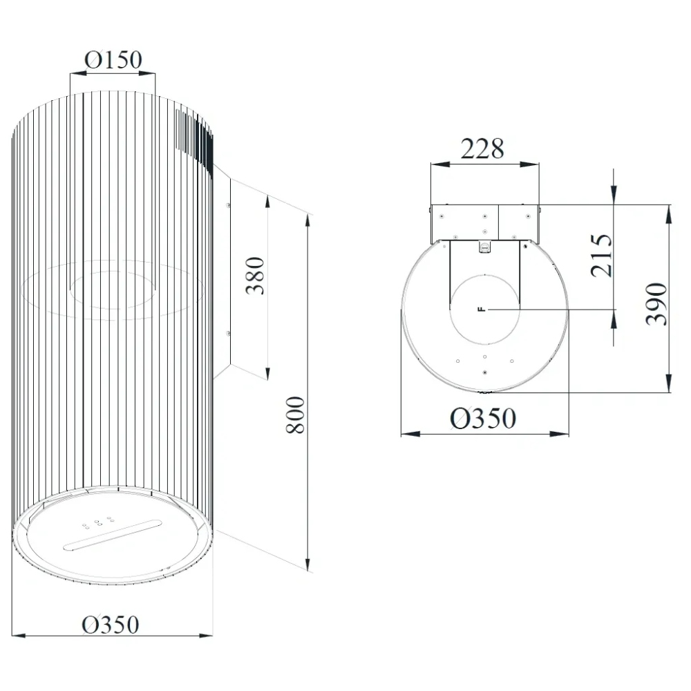 Фото 15 Вытяжка GUNTER & HAUER MARGARETTE 3D WALL SD