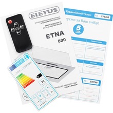 Вытяжка ELEYUS ETNA 800 LED 52 BL