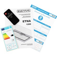 Вытяжка ELEYUS ETNA 1200 LED 52 BL