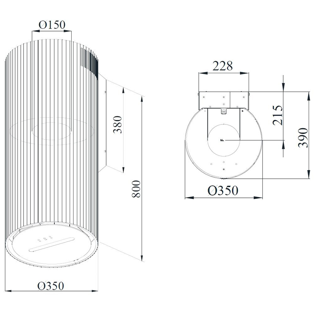 Фото 15 Вытяжка GUNTER & HAUER MARGARETKA WH
