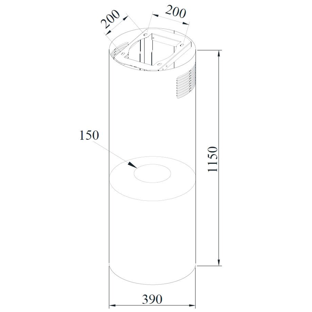 Огляд Витяжка GUNTER & HAUER MARGARETTE GRAND BL