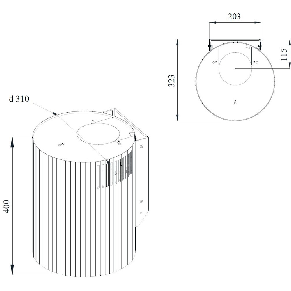 Огляд Витяжка GUNTER & HAUER MARGARETKA 3D BL