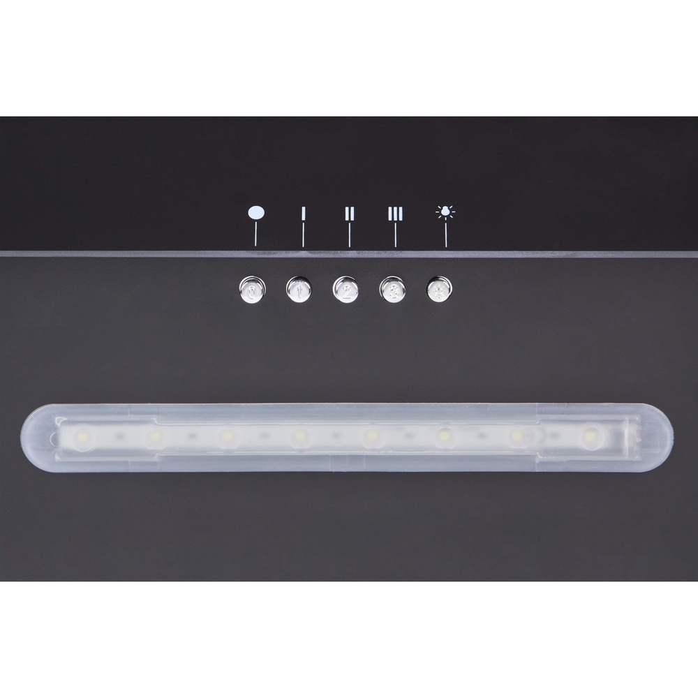 Вытяжка VENTOLUX RIMINI 60 BK (650) PB SL Тип наклонная