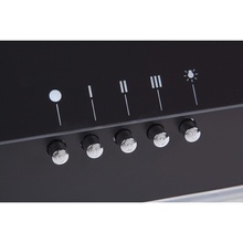 Вытяжка VENTOLUX RIMINI 60 BK (650) PB SL