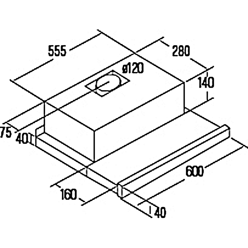 Вытяжка CATA TFK 6005 White (02034505) Дополнительно Класс энергопотребления: B
