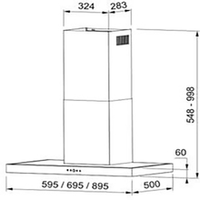 Витяжка FABER TSP X A60 2LS (325.0568.817)