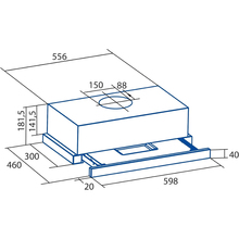Вытяжка CATA TFH 6430 gwh (02010009)