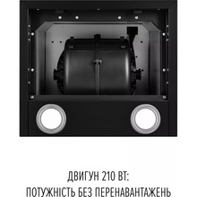 Вытяжка PERFELLI PRIMO 36PEB NERO