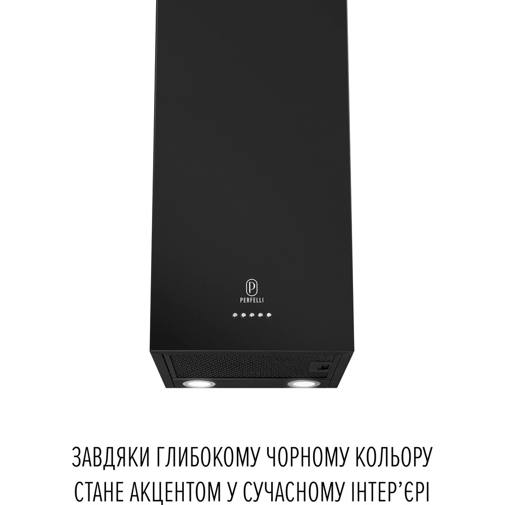 Вытяжка PERFELLI PRIMO 36PEB NERO Тип купольная