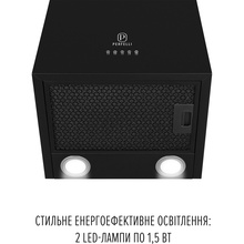 Вытяжка PERFELLI PRIMO 36PEB NERO