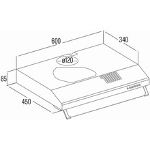 Вытяжка CATA LFK 6001 X