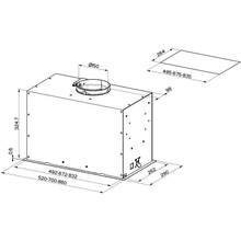 Витяжка FABER Inka Lux Premium Bk Matt A70 Kl