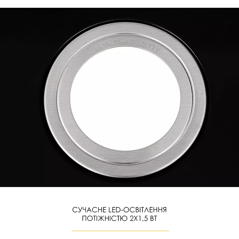 Внешний вид Вытяжка WEILOR WBE 58 BLACK