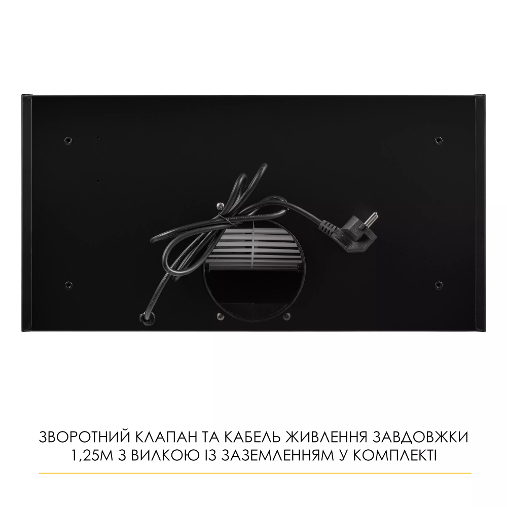 Фото 15 Витяжка WEILOR LUMINA WBG 65 BLACK MATTE