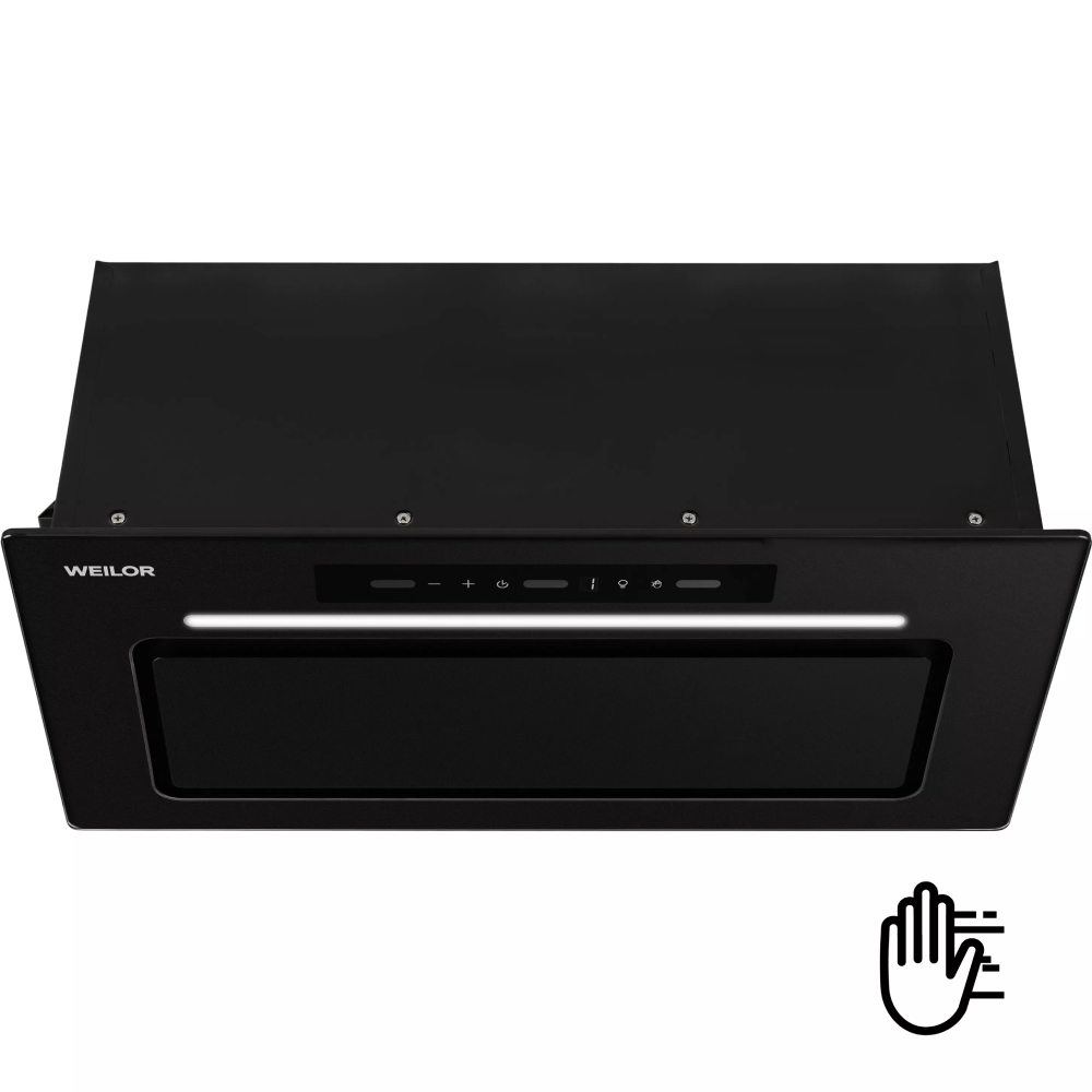 Витяжка WEILOR LUMINA WBG 68 BLACK MATTE Потужність двигуна 230