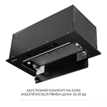 Вытяжка WEILOR LUMINA WBG 69 BLACK MATTE SILENCE