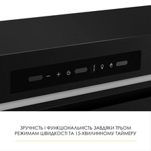 Вытяжка WEILOR LUMINA WBG 69 BLACK MATTE SILENCE