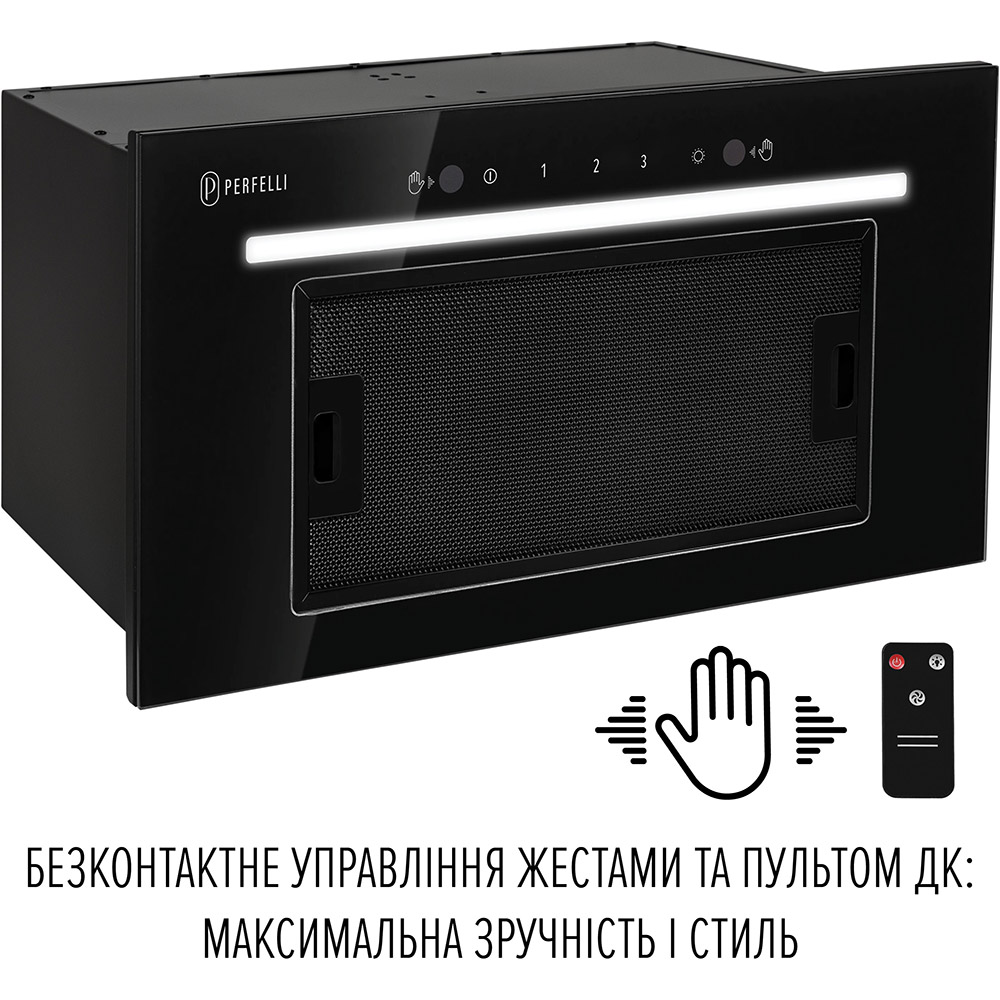 Витяжка PERFELLI LIANA 5 NW NERO SILENZIO — фото 1