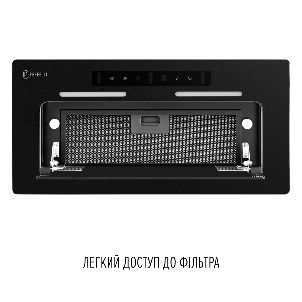 В Україні Витяжка PERFELLI NUOVA 6QWRBM NERO SILENZIO
