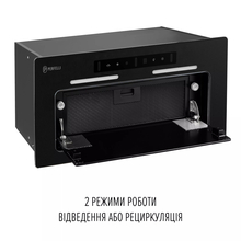 Витяжка PERFELLI NUOVA 6QWRBM NERO SILENZIO