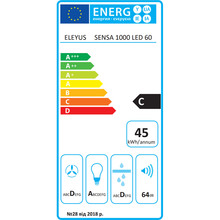 Вытяжка ELEYUS ENSA 1000 LED 60 WH