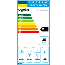 Витяжка VENTOLUX GARDA 45 INOX (700) LED