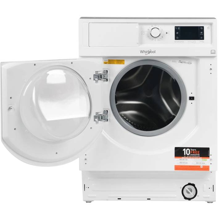 Встраиваемая стирально-сушильная машина WHIRLPOOL BI WDWG 75148 UA