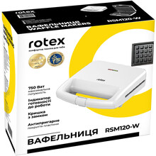 Вафельница ROTEX RSM120-W