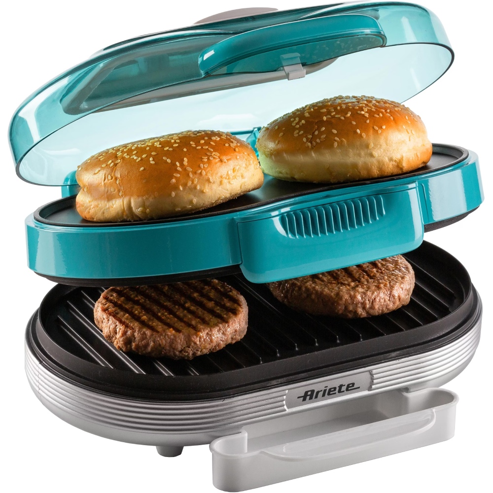 Бутербродниця ARIETE 0205 Hamburger Blue (00C020501AR0) Тип бутербродів гамбургери