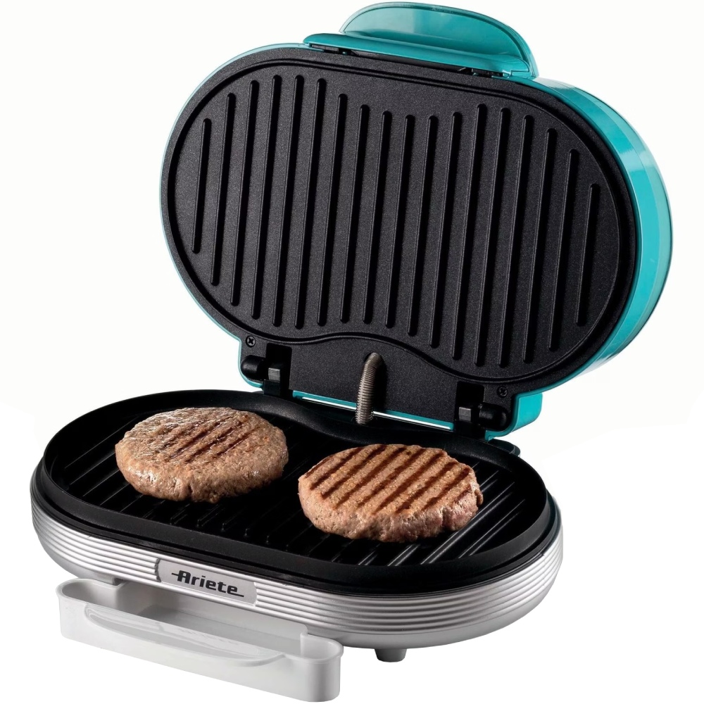 Бутербродниця ARIETE 0205 Hamburger Blue (00C020501AR0) Кількість бутербродів 2