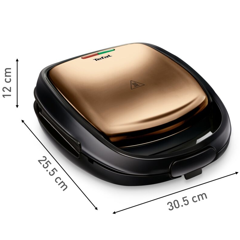 Бутербродниця TEFAL Coppertinto SW341G10 Потужність 700