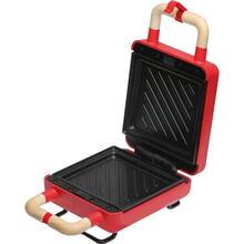 Вафельниця ADE 2 в 1 Red (KG2138-2)