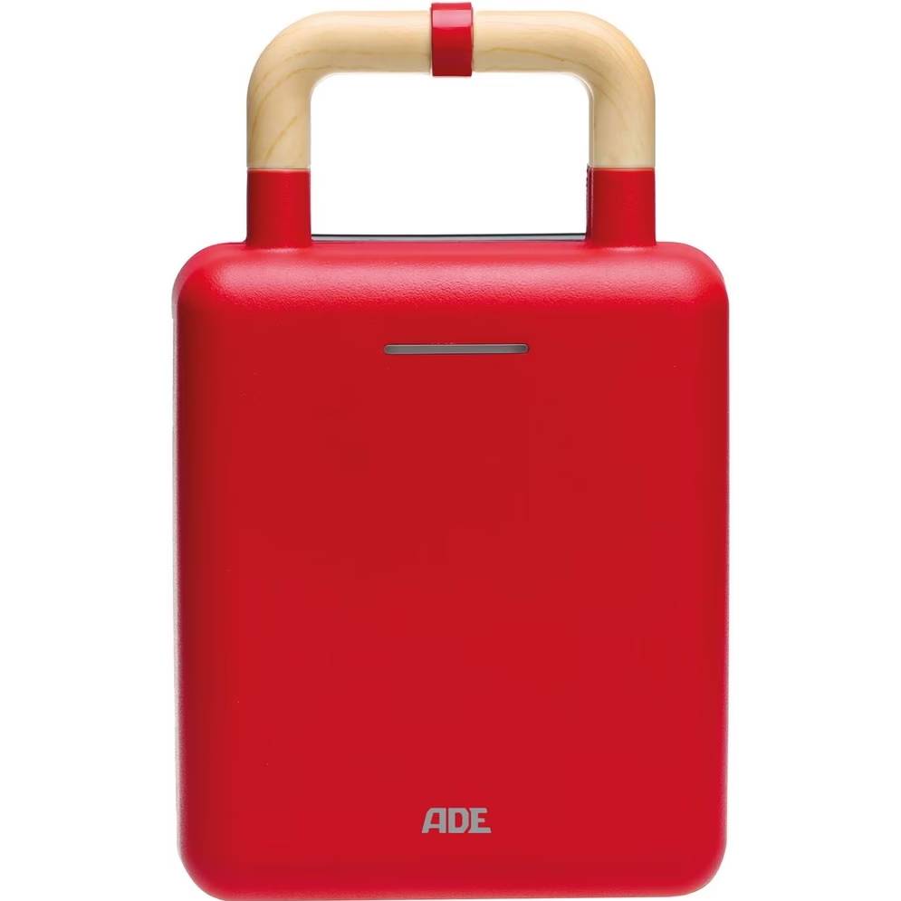Вафельниця ADE 2 в 1 Red (KG2138-2)